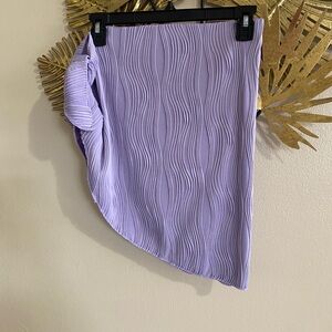 Elegant Purple Women's Skirt
